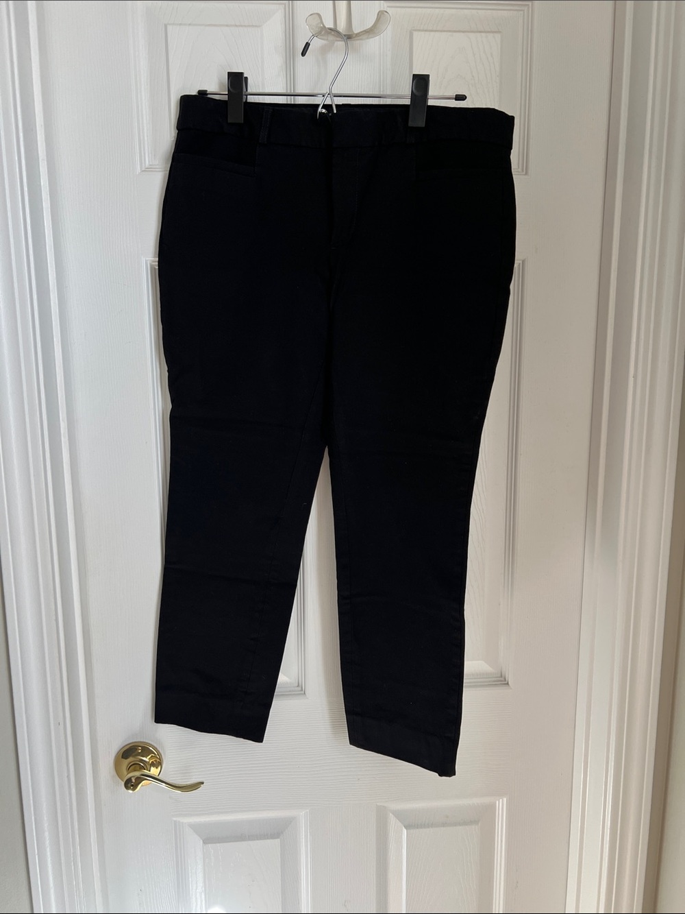 Banana Republic Black Women's Straight-Leg Trousers